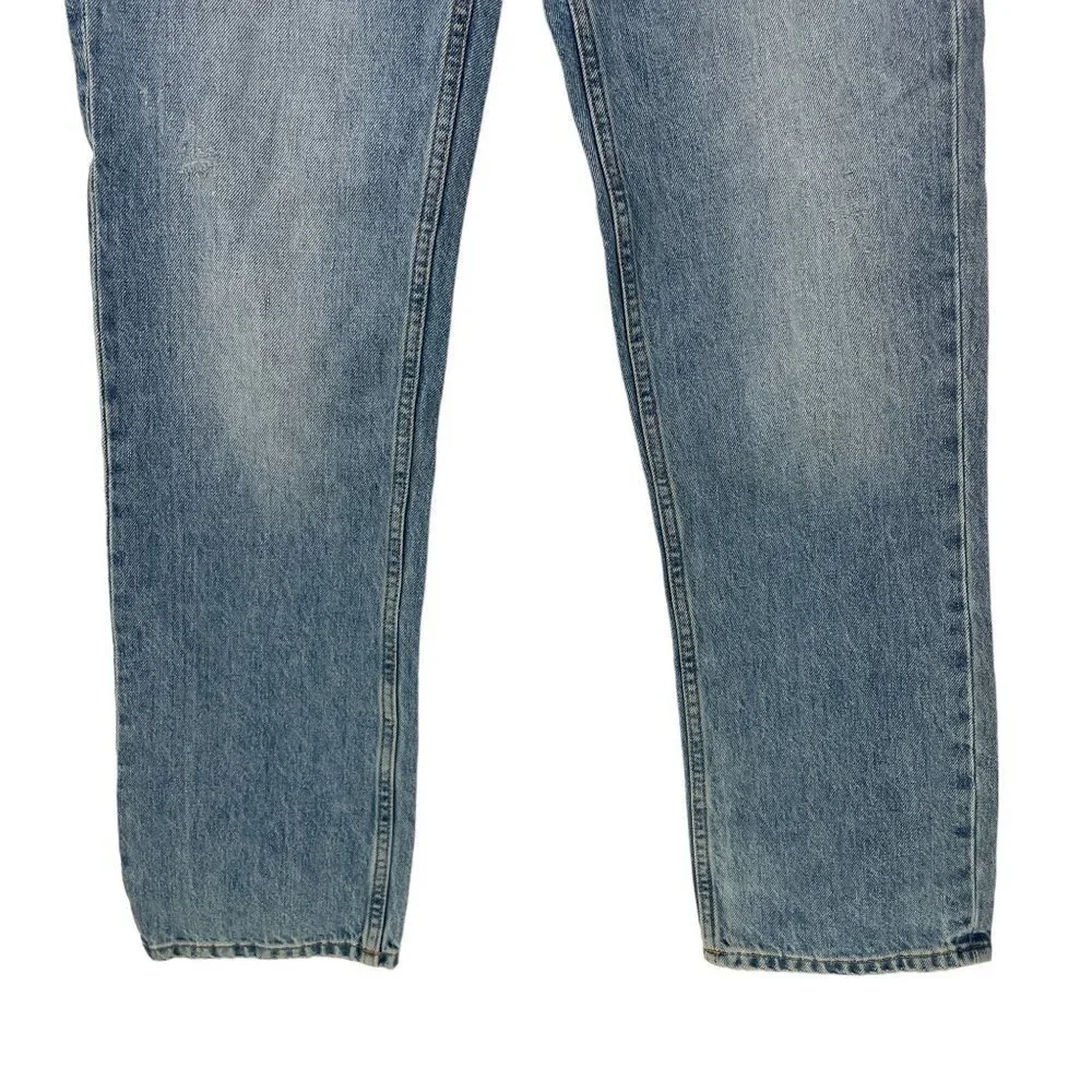 Everlane Broken In Blue The Everyone Vintage Jean Size E3 x 32 M 28/ W 26 NEW - Picture 4 of 11